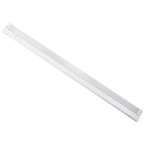LUXULA LED Unterbauleuchte schwenkbar 84cm, Schrankbeleuchtung mit Schalter IP20, dimmbar 2700K 4000K 6000K, 83,6x6,1x2,4 cm, 12W, 1200lm, Unterbau LED Lichtleiste Weiß, Küchenlampe